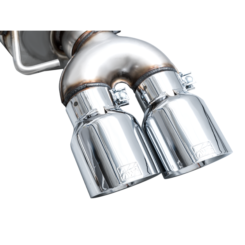 AWE Tuning 19-23 Audi C8 S6/S7 2.9T V6 AWD Touring Edition Exhaust - Chrome Silver Tips