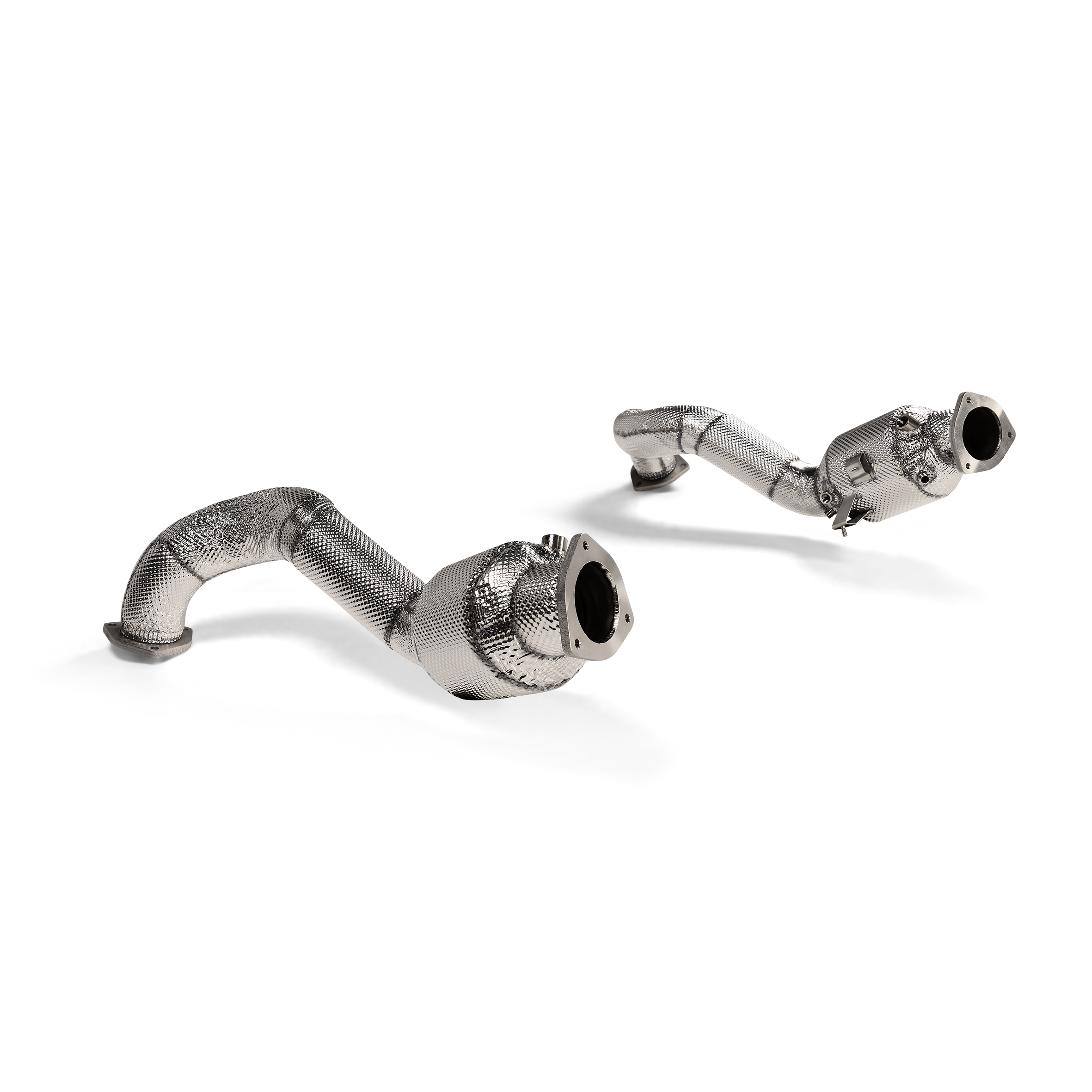 Akrapovič Link Pipe Set (Titanium) - 2022+ Porsche 718 Cayman GT4 RS/Spyder RS