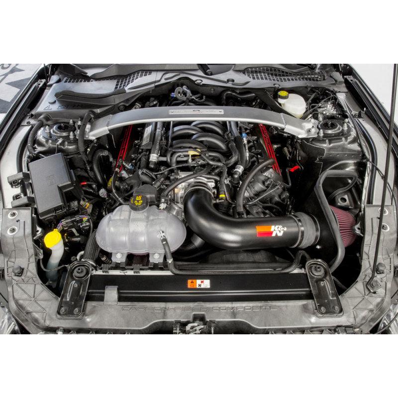 K&N 2016-2017 Ford Mustang Shelby 5.2L V8 Typhoon Cold Air Intake System