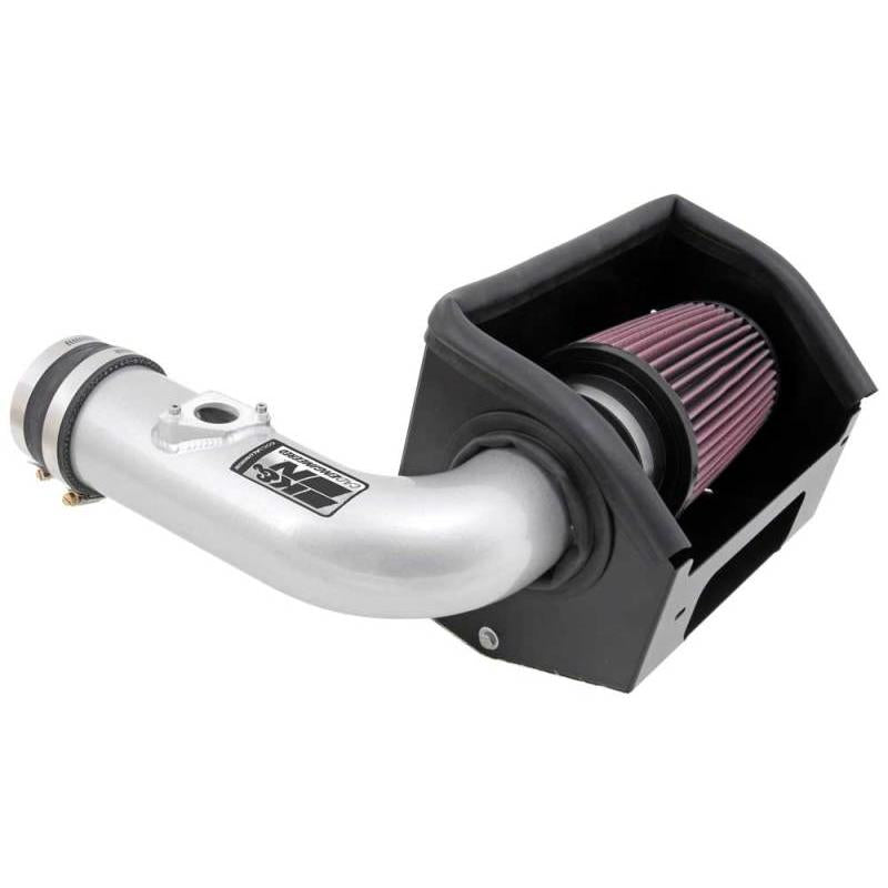 K&N 13 Subaru BRZ 2.0L / 13 Scion FR-S 2.0L Silver 69 Series Typhoon Intake