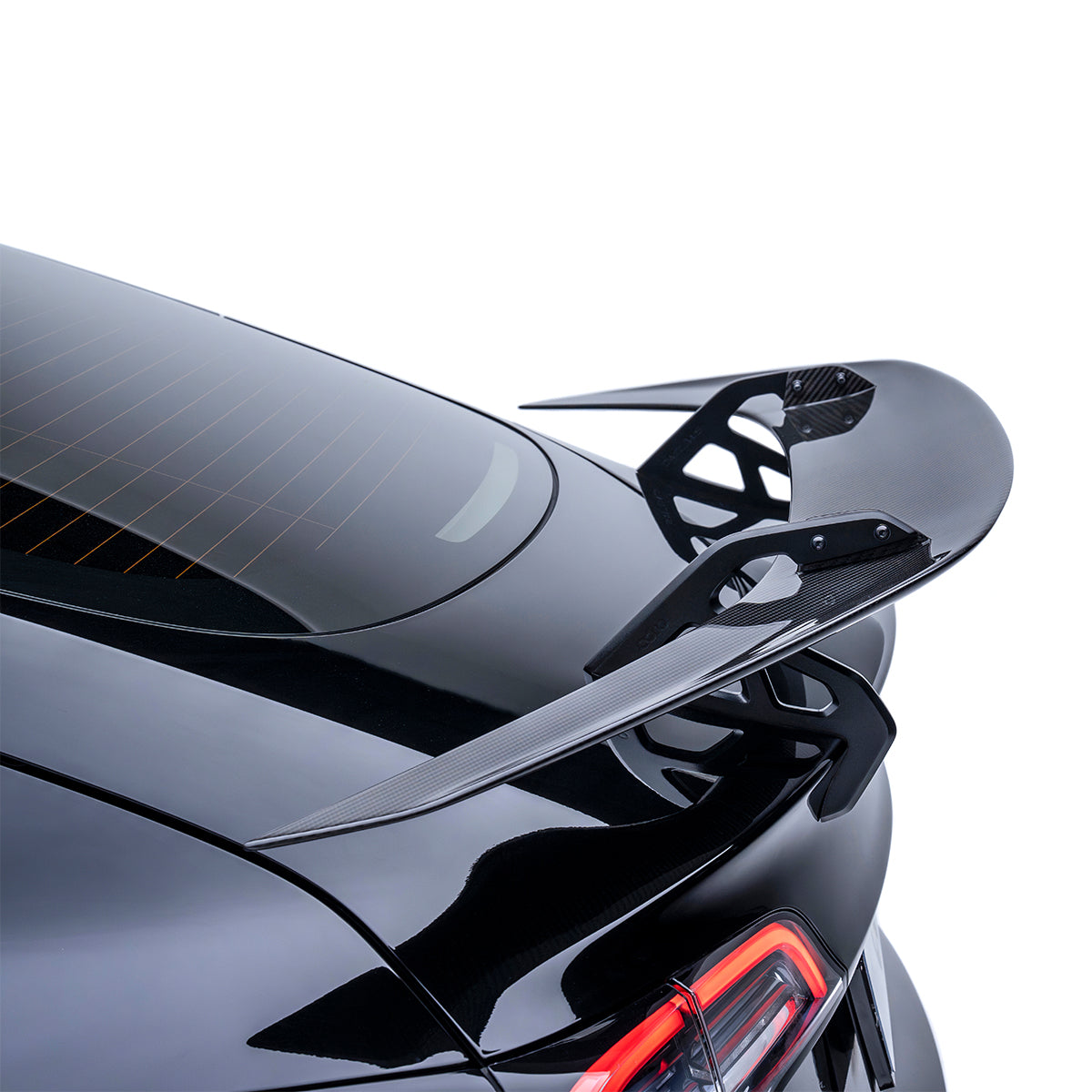 ADRO Tesla Model 3 Carbon Fiber AT-S Swan Neck Wing