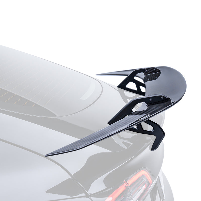 ADRO Tesla Model 3 Carbon Fiber AT-S Swan Neck Wing
