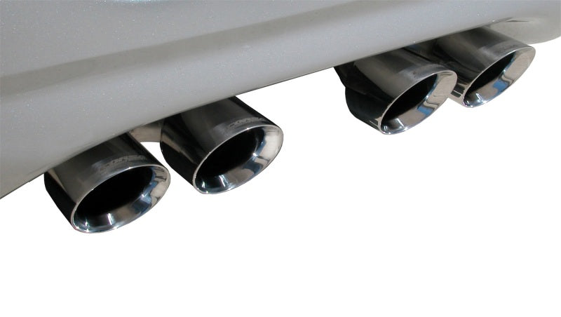Corsa Sport Cat-Back Exhaust - Polished Twin 3.5" Tips - 1997-2004 Chevrolet Corvette C5