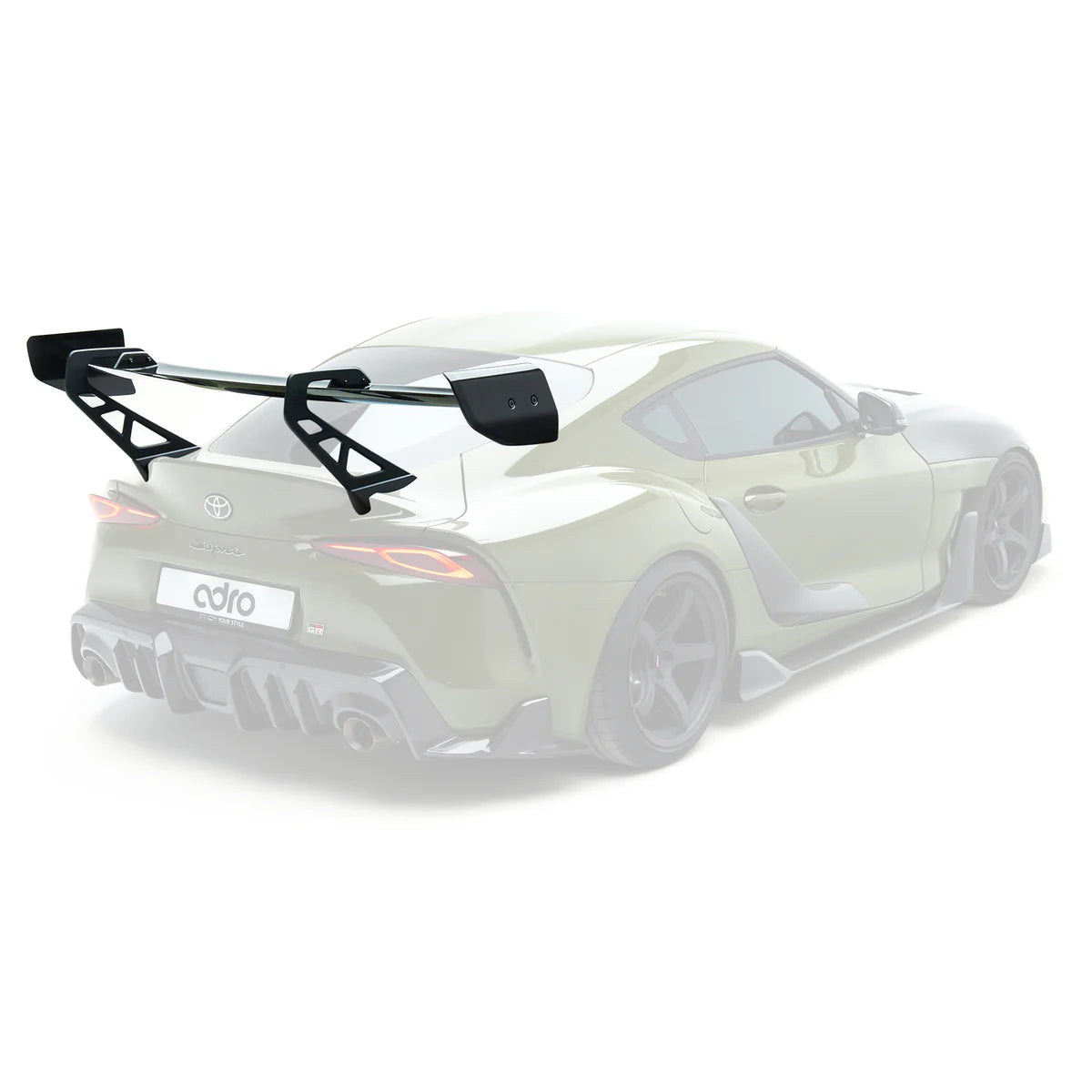 ADRO Toyota GR Supra AT-P1 Reverse Swan Neck Wing