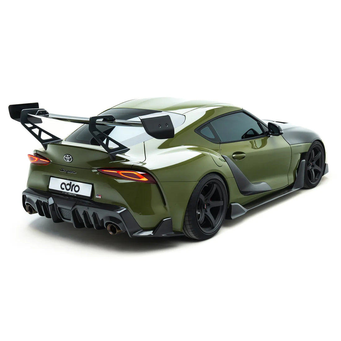 ADRO Toyota GR Supra AT-P1 Reverse Swan Neck Wing