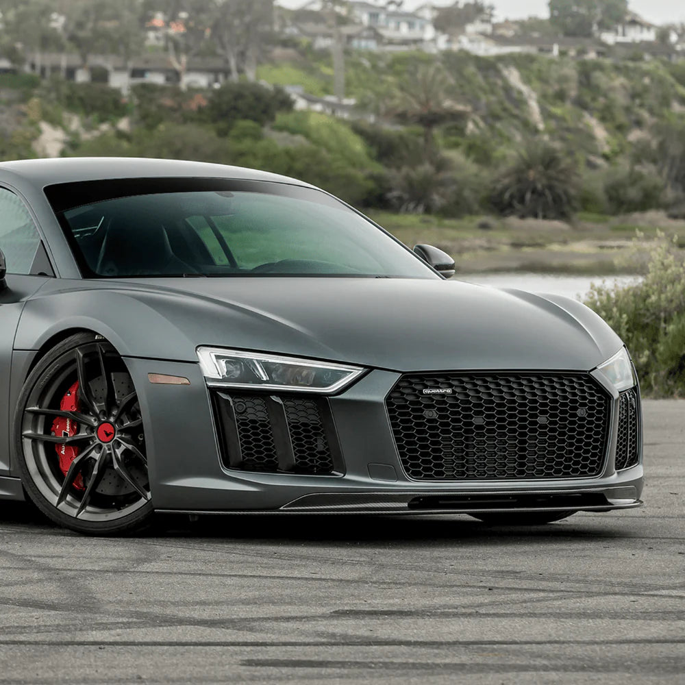Vorsteiner Carbon Fiber V-Style Front Spoiler - 2017-2019 Audi R8
