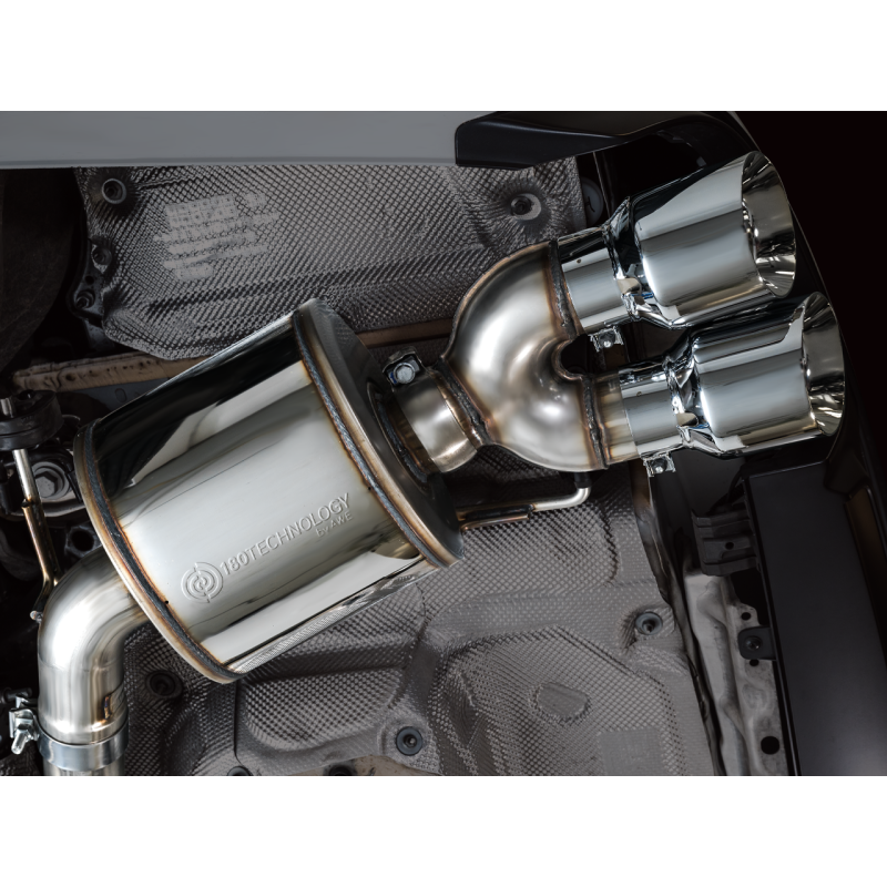 AWE Tuning 19-23 Audi C8 S6/S7 2.9T V6 AWD Touring Edition Exhaust - Chrome Silver Tips