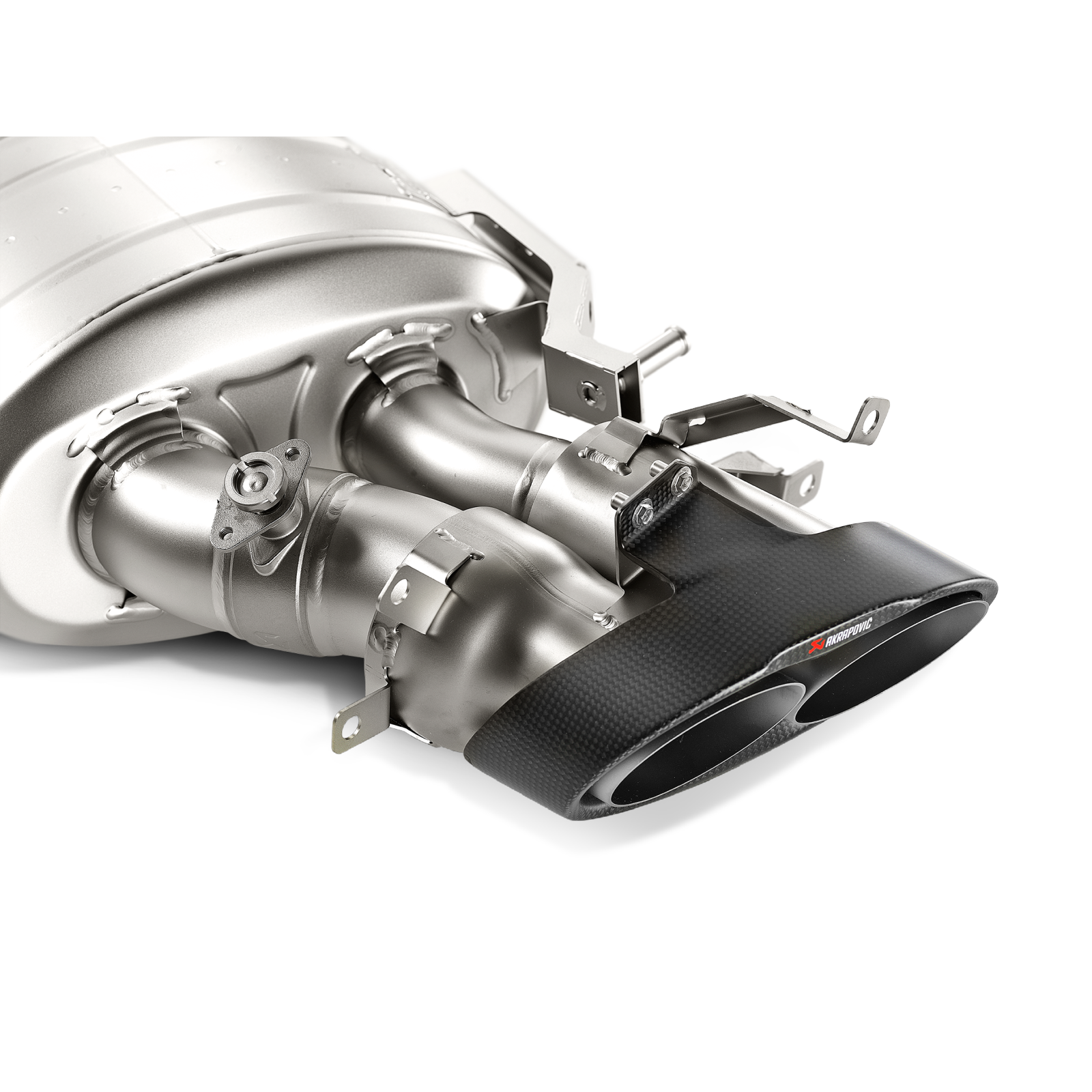 Akrapovič Evolution Line Catback Exhaust (Titanium) w/Carbon Tips - 2014-2017 Audi RS7 Sportback (C7) - T1 Motorsports