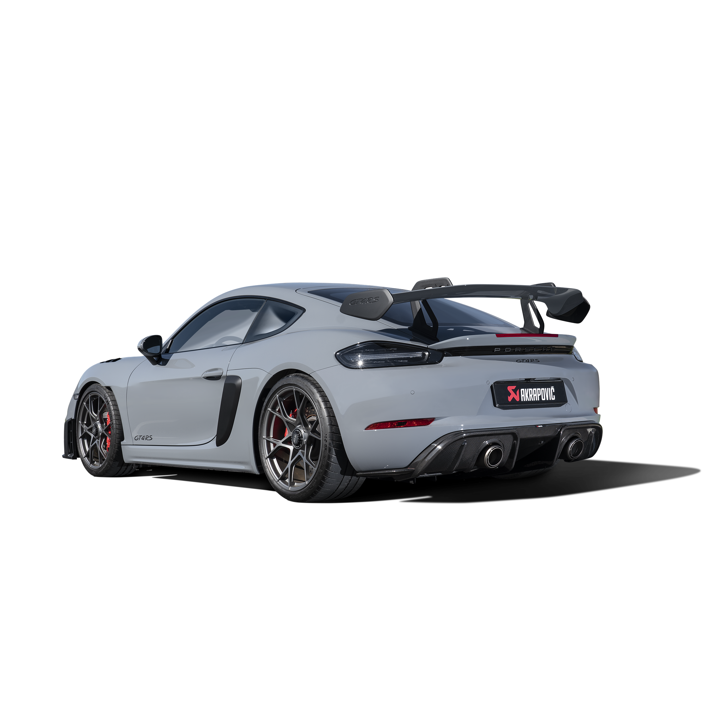 Akrapovič Slip-On Race Line Exhaust (Titanium) - 2022+ Porsche 718 Cayman GT4 RS/Spyder RS