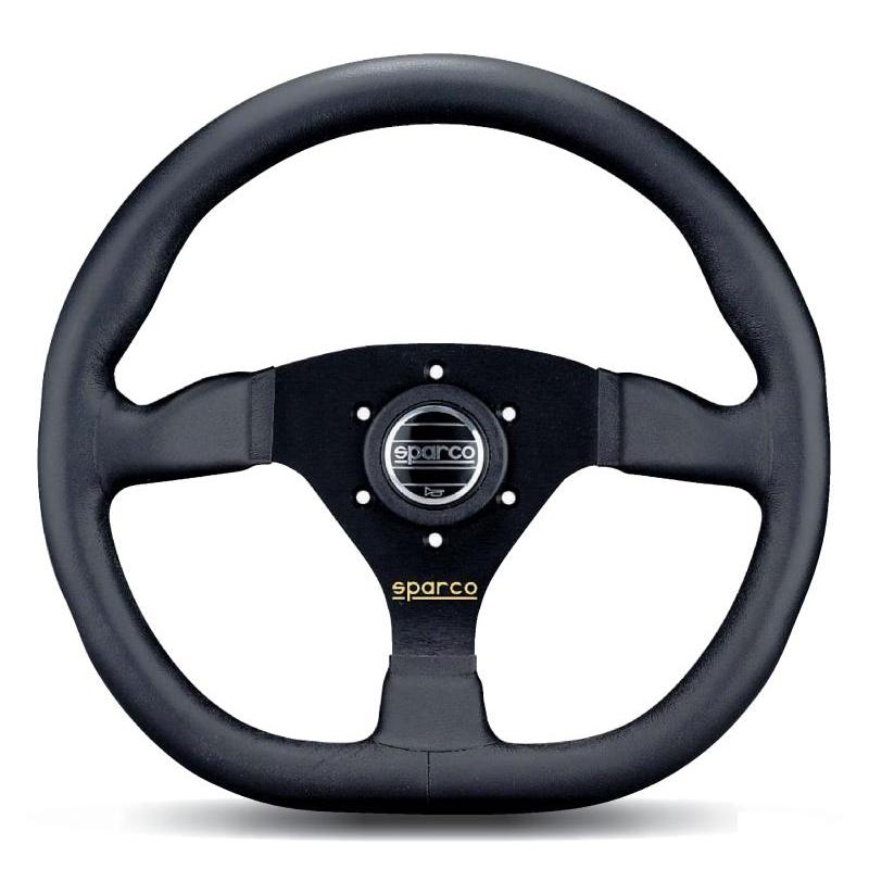 Sparco Strwhl Ring L360 Leather Black
