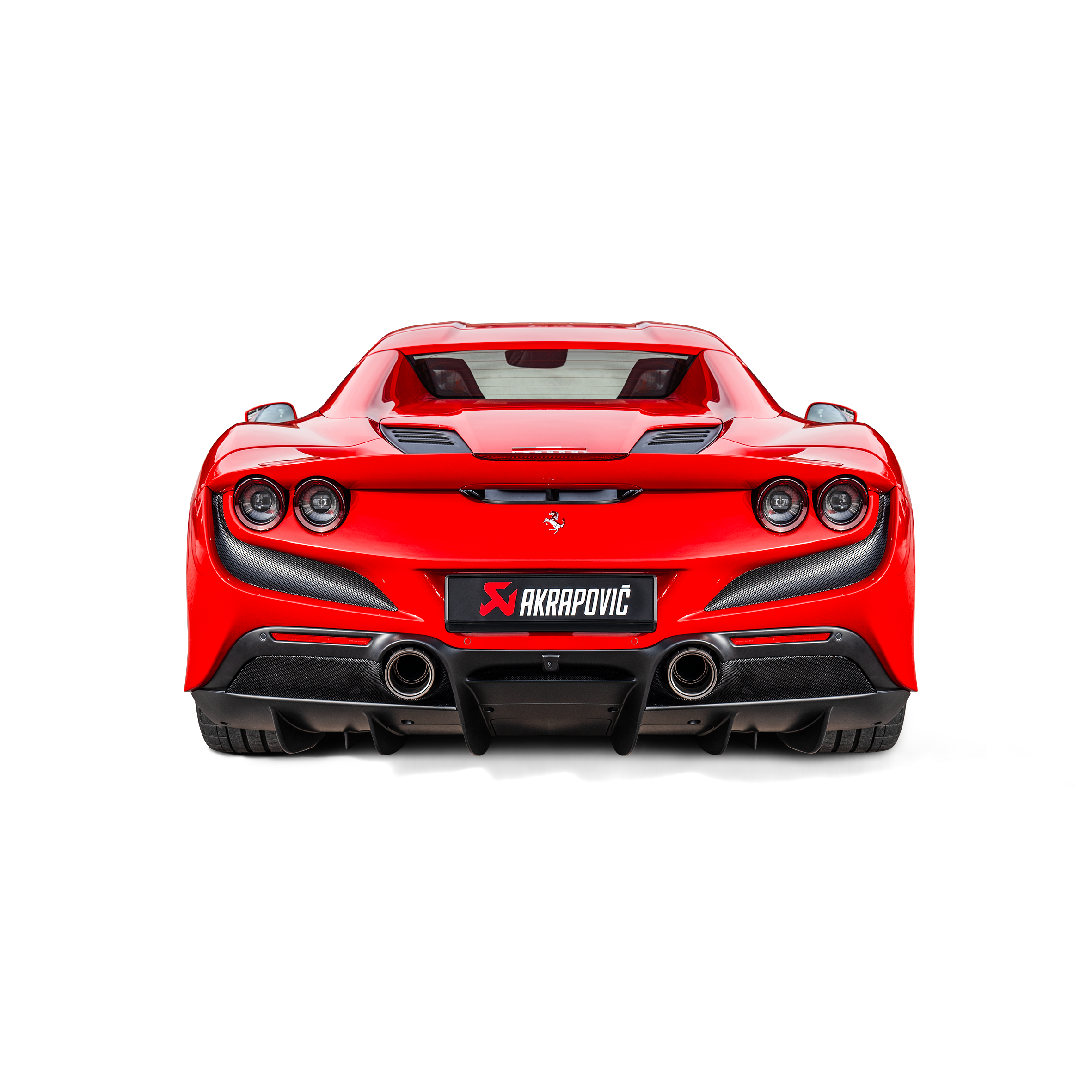 Akrapovič Evolution Line Catback Exhaust (Titanium) - 2020+ Ferrari F8 Tributo/Spider - T1 Motorsports