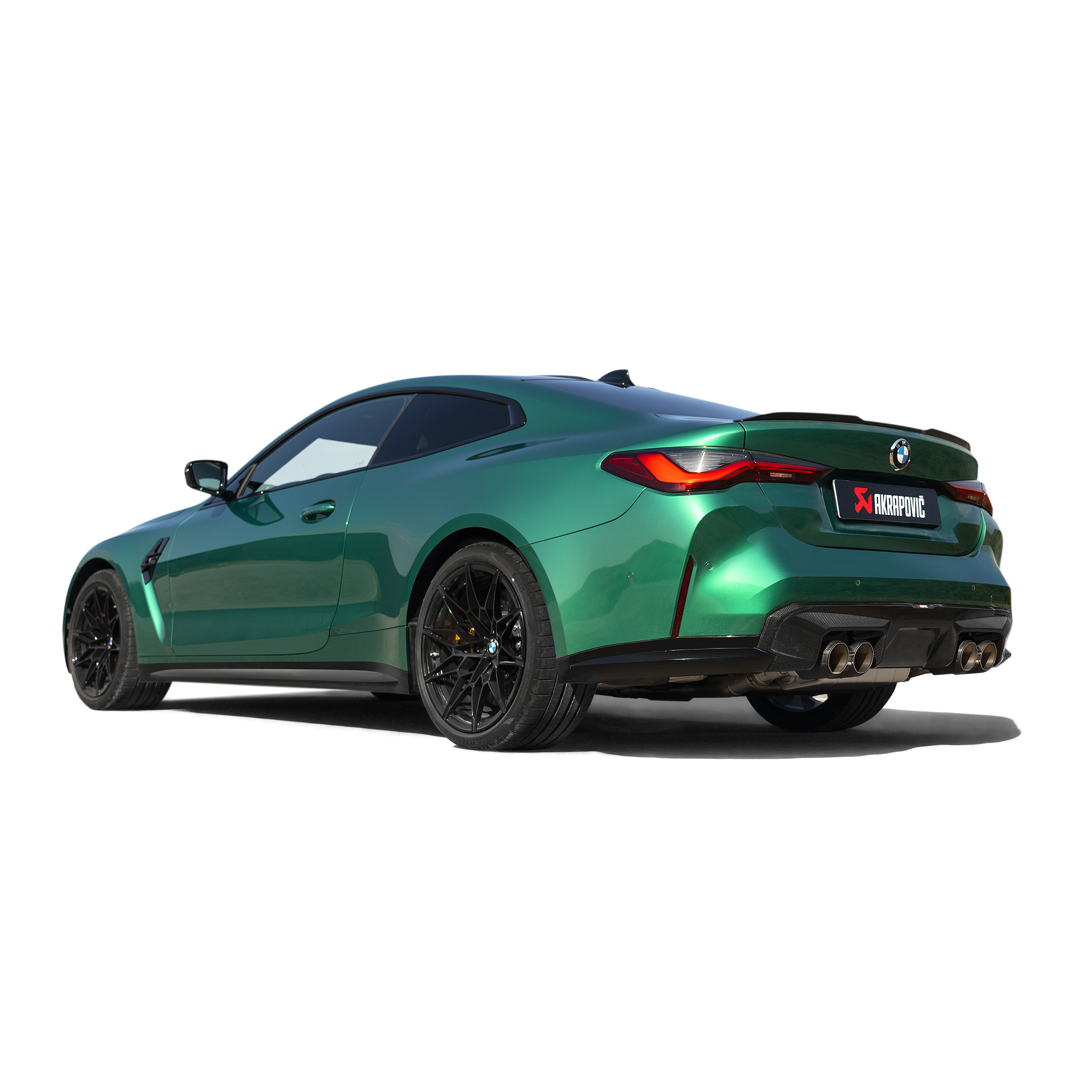 Akrapovič Slip-On Line Exhaust (Titanium) - 2021+ BMW M3/M4 (G80/G82)