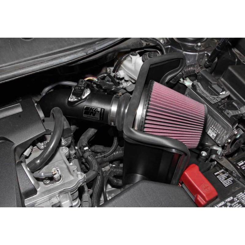 K&N 12-13 Toyota Camry 2.5L Black Typhoon Cold-Air Intake - T1 Motorsports