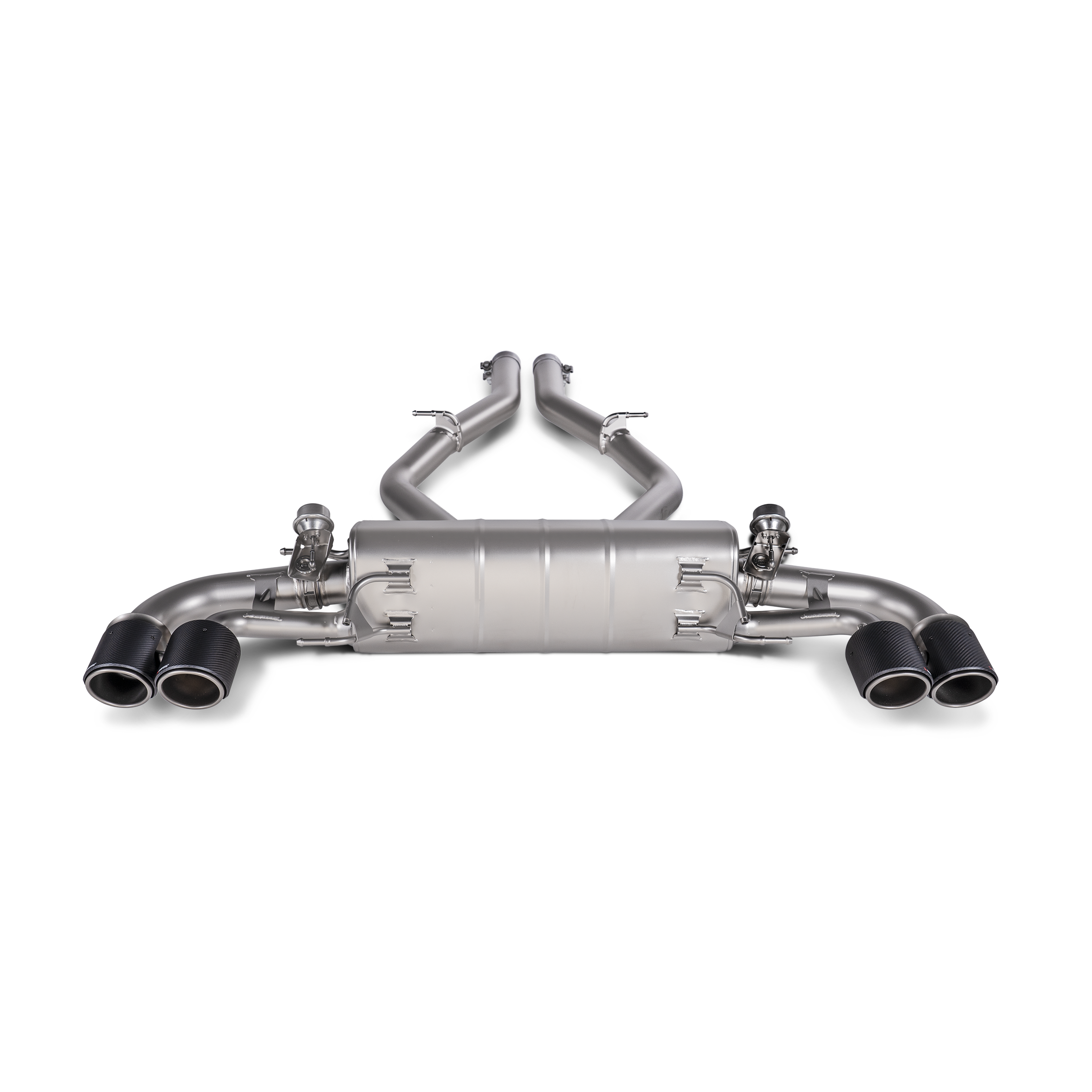 Akrapovič Slip-On Line Exhaust (Titanium) - 2016-2020 Alfa Romeo Giulia Quadrifoglio