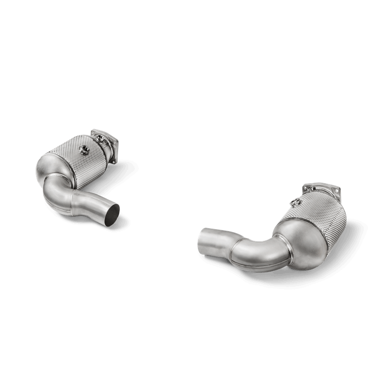 Akrapovic 16-17 Porsche 911 Turbo/Turbo S (991.2) Link Pipe Set w/ Cat (SS) - T1 Motorsports