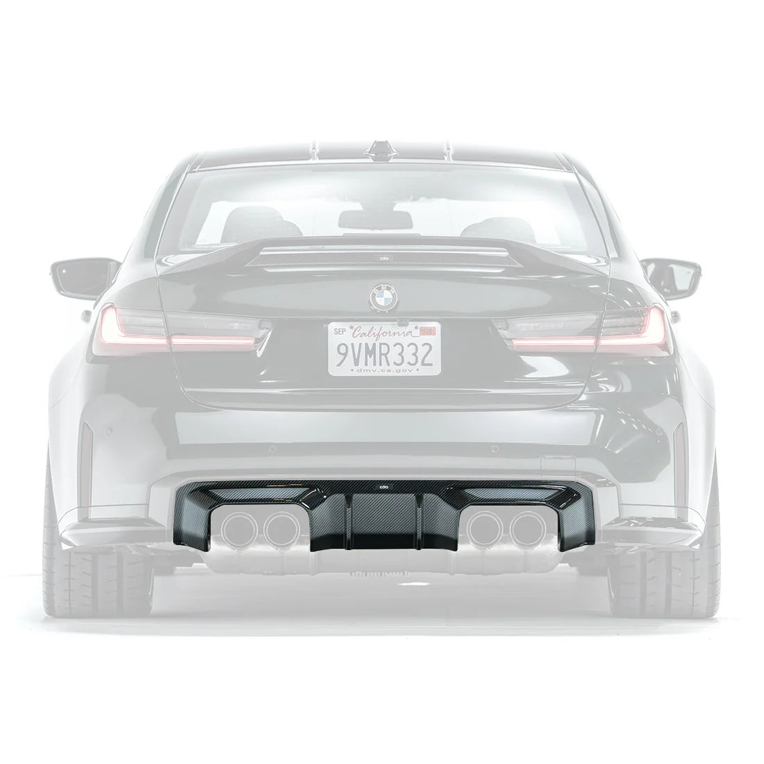 ADRO BMW G8X M3/M4 Carbon Fiber Rear Diffuser V2