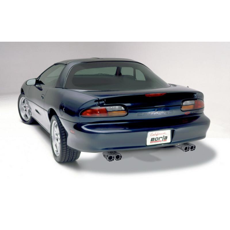 Borla Catback Exhaust Quad Tips - 1998-2001 CAMARO/TRANS AM 5.7L V8 AT/MT