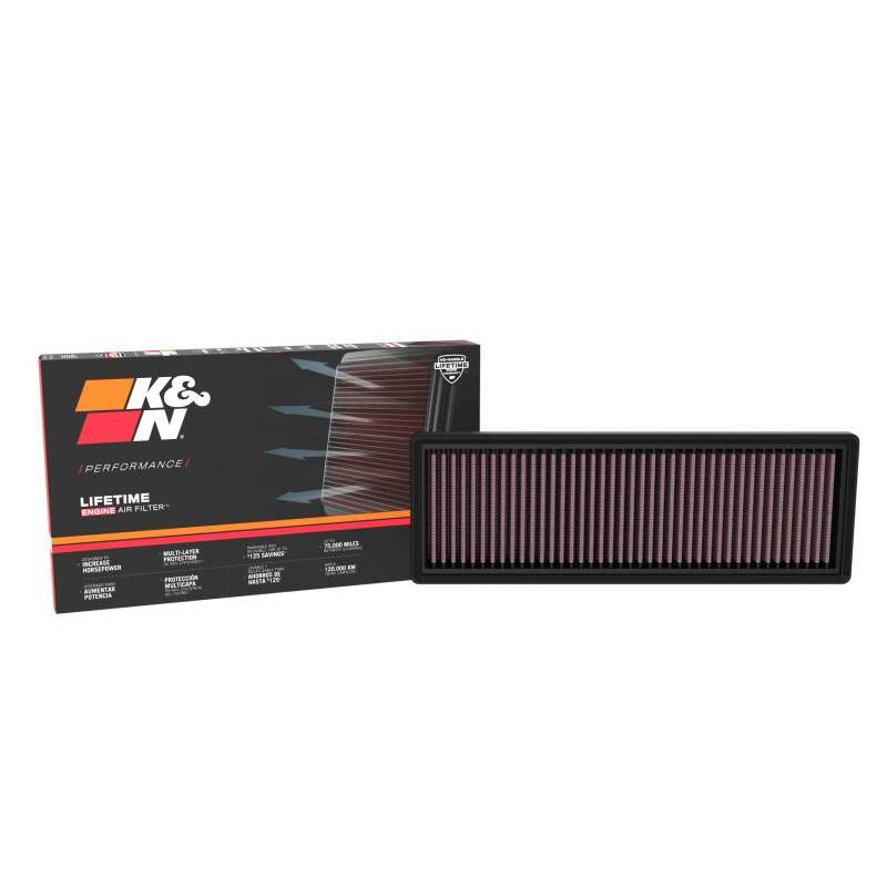K&N 2024 Ford Mustang 2.3L L4 Drop-In Air Filter
