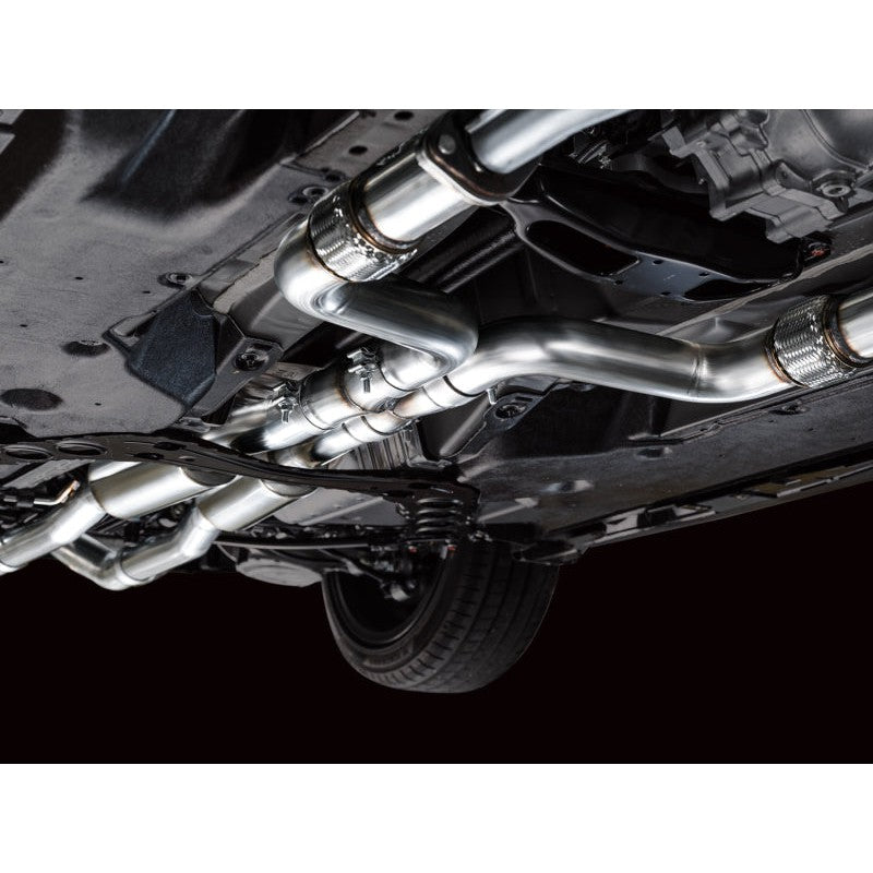 AWE Tuning Touring Edition Catback Exhaust System w/Chrome Silver Tips for 2023+ Nissan Z