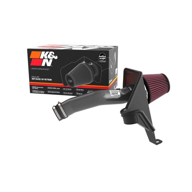 K&N 22-24 Jeep Grand Cherokee L/WL 3.6L V6 Performance Air Intake System