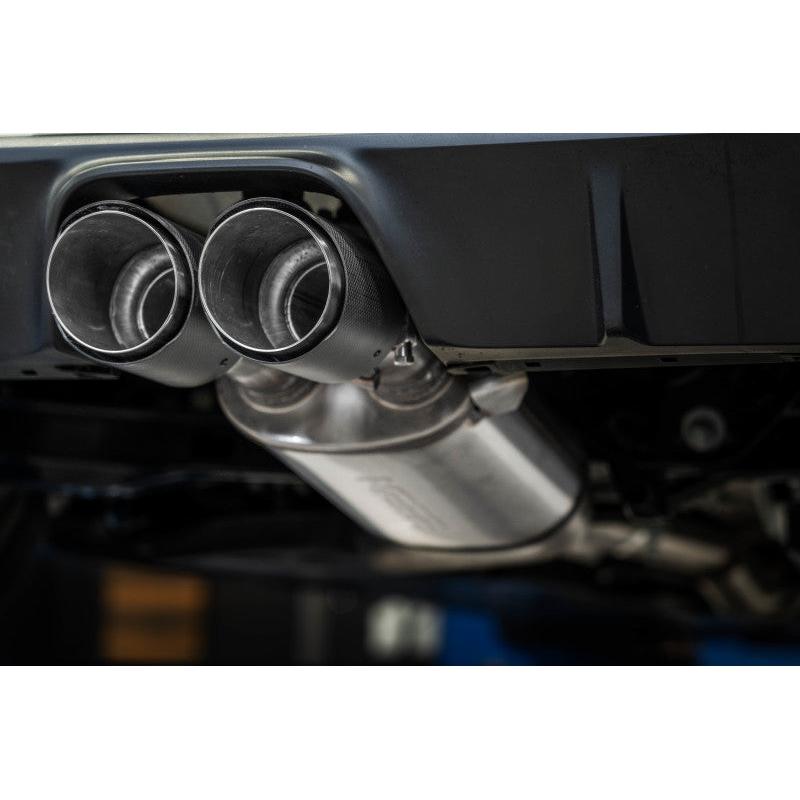MBRP 2023 Toyota Corolla GR 1.6L T304 SS 3in Cat-Back Dual Center Rear w/ Carbon Fiber Tips