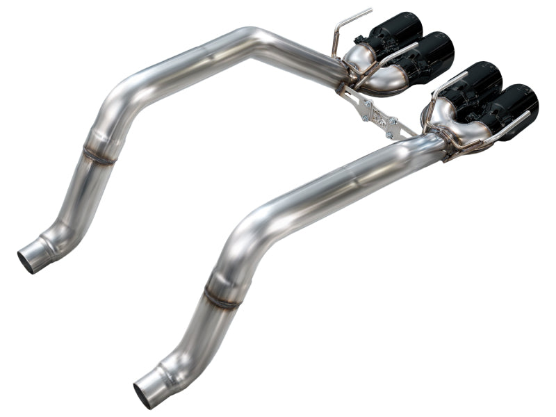 AWE Tuning 09-13 Chevrolet Corvette 6.2L Track Edition Axle-back Exhaust w/ Diamond Black Tips