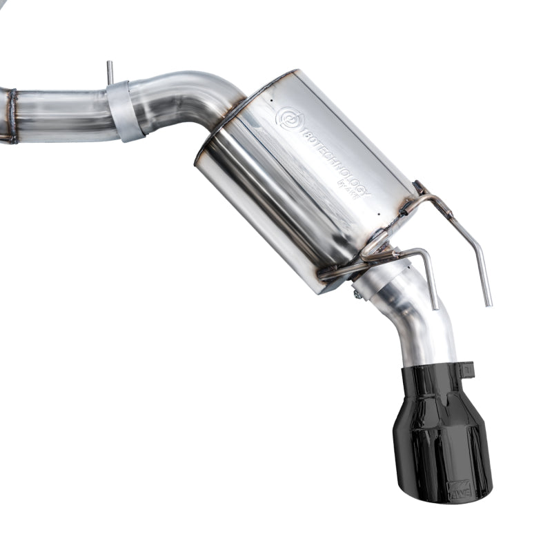 AWE Tuning 2022+ Honda Civic Si FE1 FWD Touring Edition Catback Exhaust - Dual Diamond Black Tips