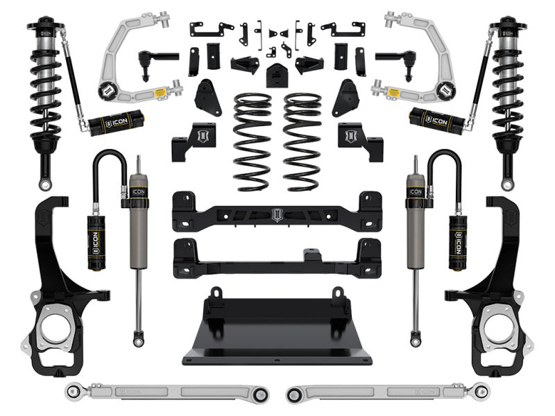 ICON 22-24 Toyota Tundra 6in Stage 5 Suspension System - Billet UCA