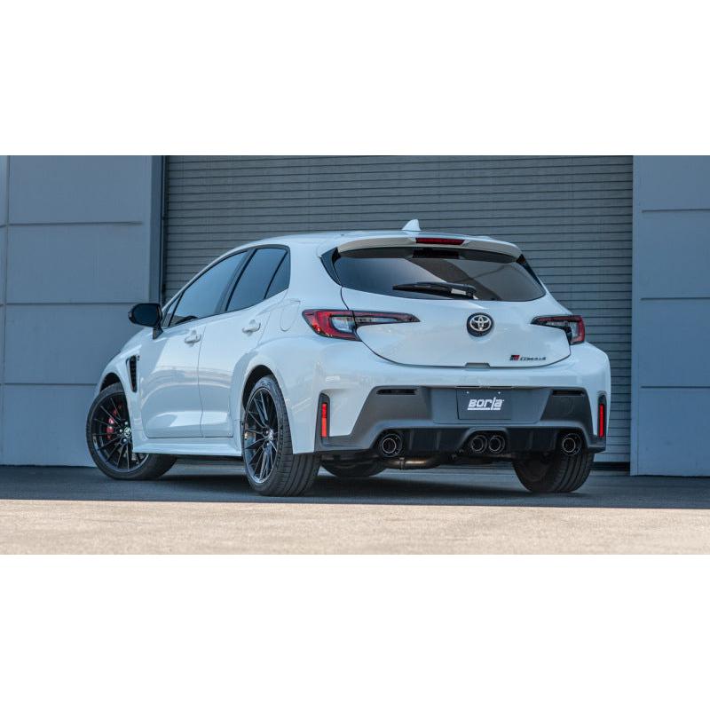 Borla ATAK Cat Back System - Carbon Fiber & Black Anodized - 2023-2024 Toyota GR Corolla