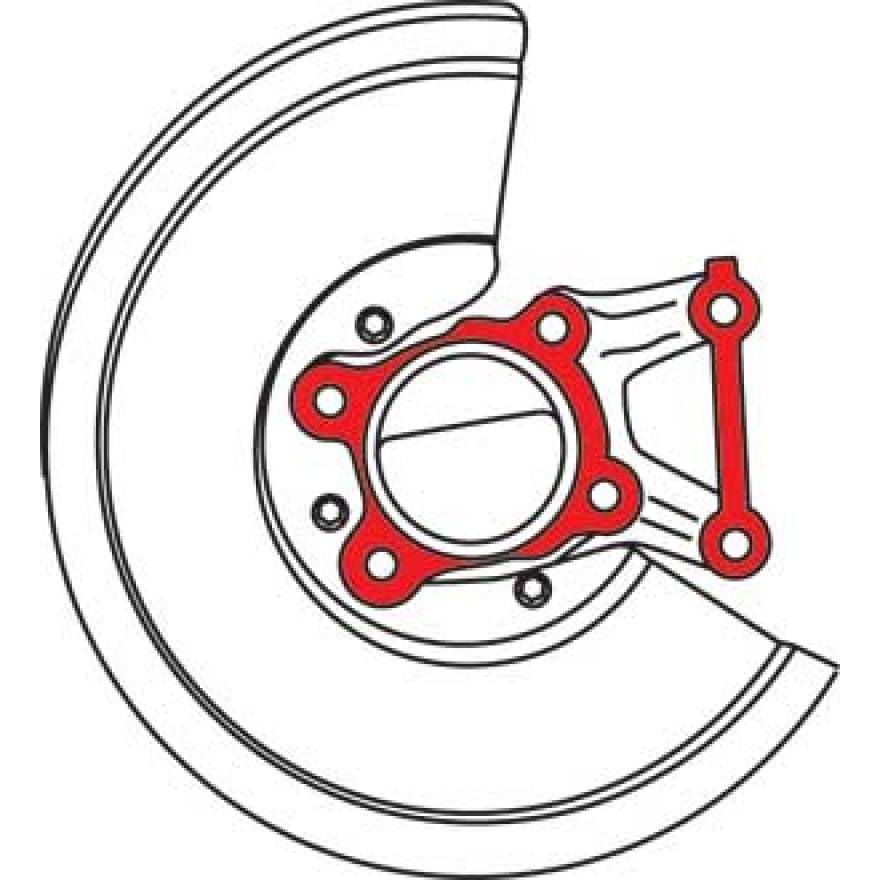 SPC Performance Ford Shim Set (6)