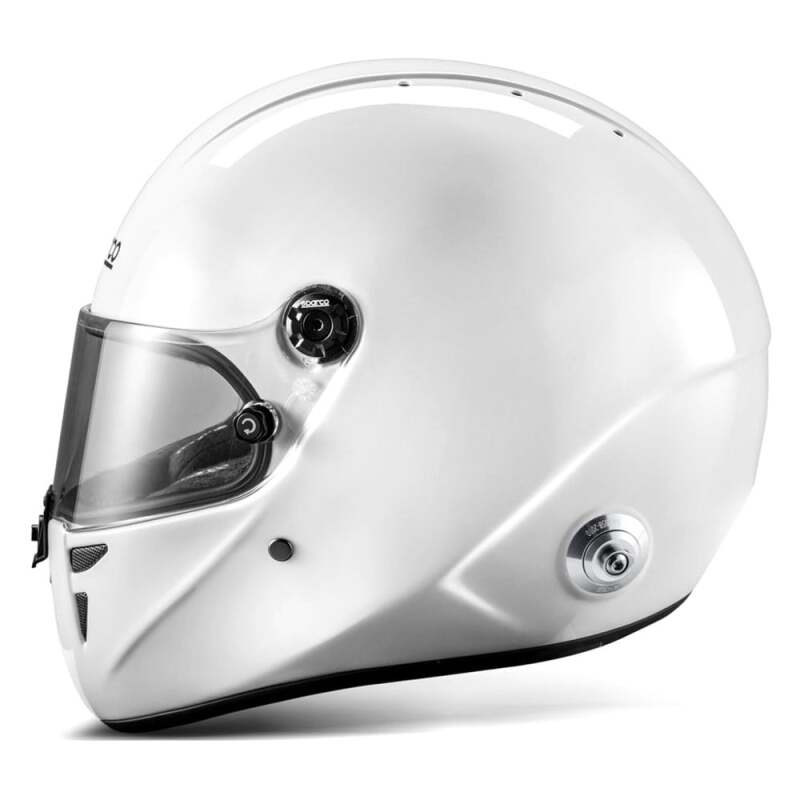 SPARCO Stealth RF Helmet - Medium/Large - White/Black