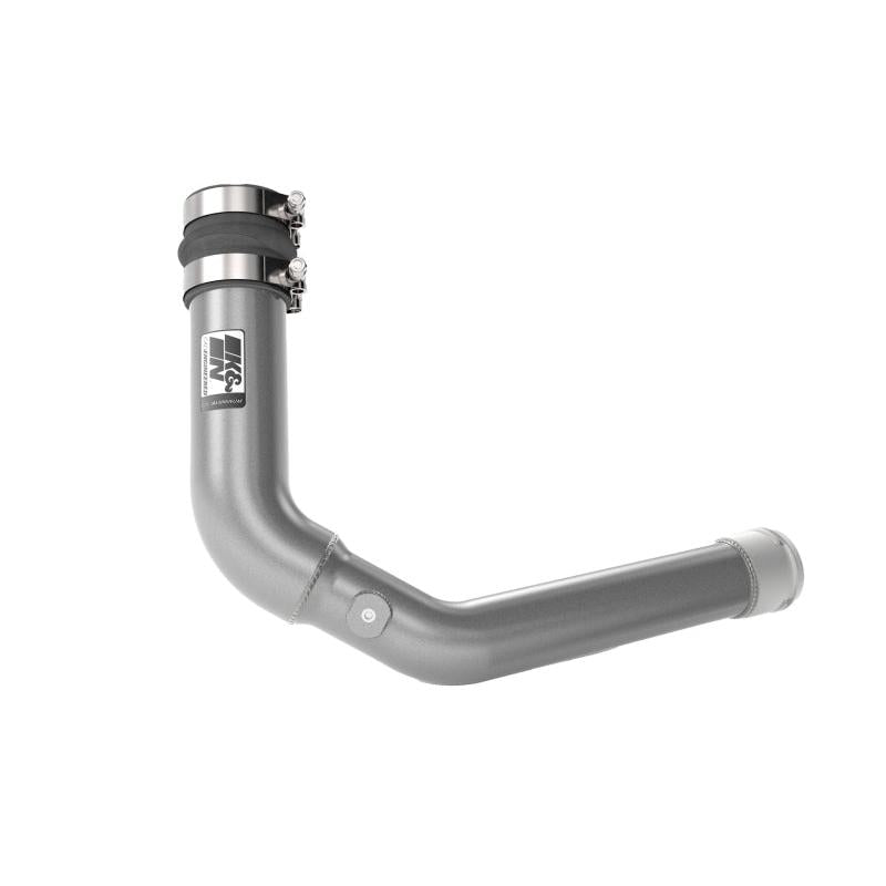 K&N 22-23 Subaru WRX 2.4L H4 Aluminum Charge Pipe Kit - Gunmetal Gray