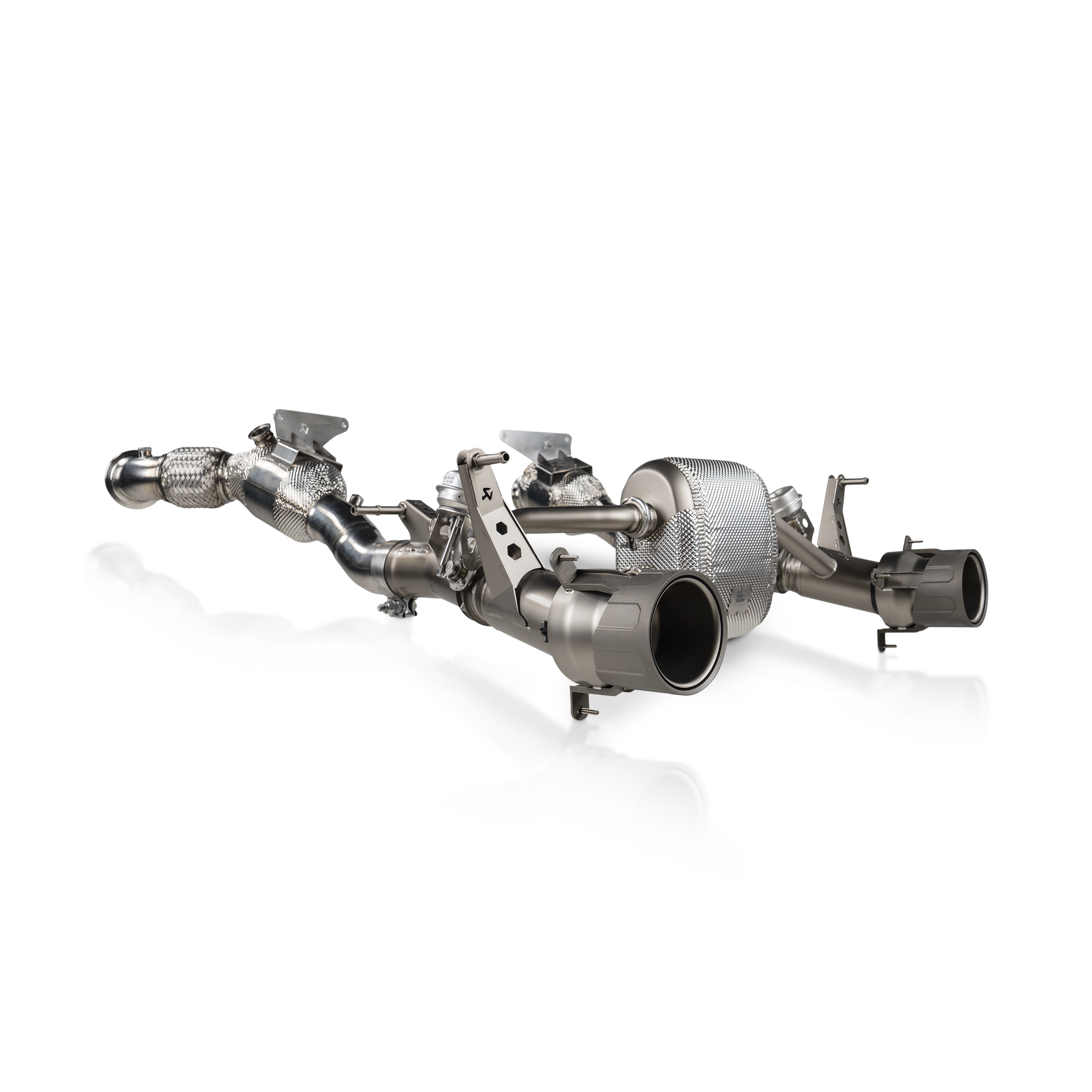 Akrapovič Evolution Line Catback Exhaust (Titanium) - 2020+ Ferrari F8 Tributo/Spider - T1 Motorsports