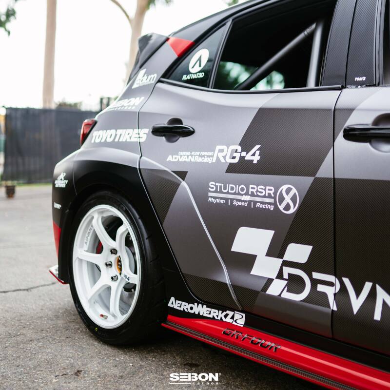 Seibon 2023+ Toyota GR Corolla Carbon Fiber Rear Doors