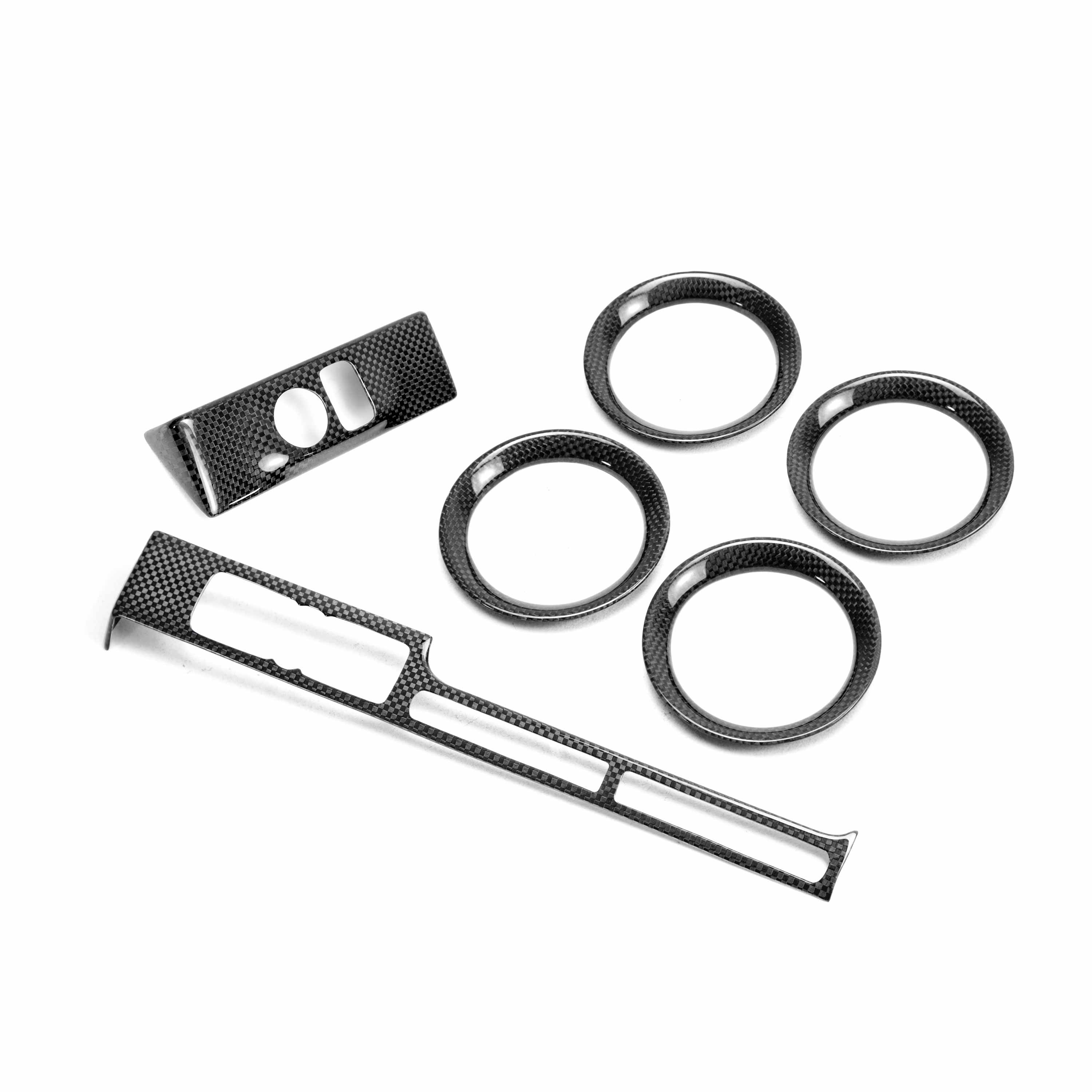 Seibon Carbon Fiber Interior Trim Set (6 Pcs) - 2009-2016 Nissan GTR