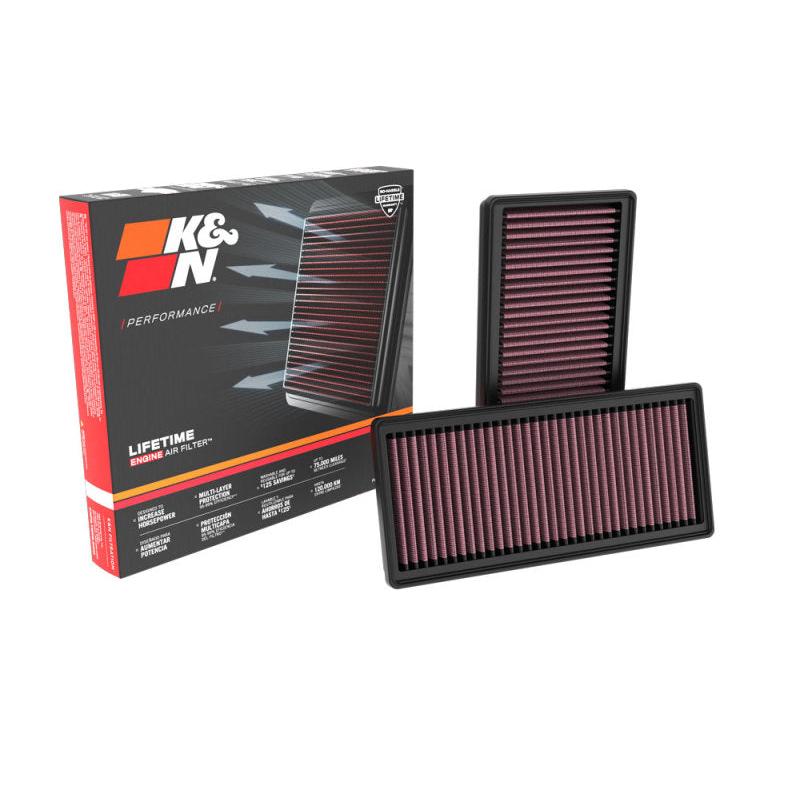 K&N 18-23 Mercedez Benz G500/G550/GLS580/GLE580/S560/S580 Drop In Air Filter