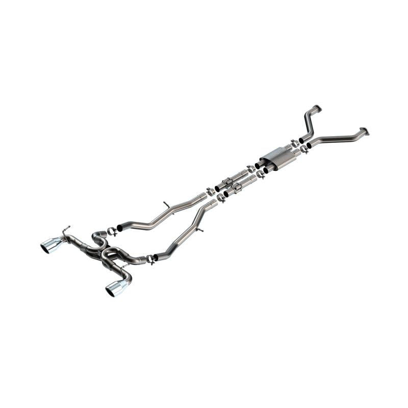 Borla 2.5in ATAK Cat Back Exhaust 4.5in Tip - Stainless Steel - 2023-2024 Nissan Z