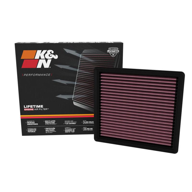 K&N 21-23 Jeep Wrangler 6.4L V8 Replacement Air Filter