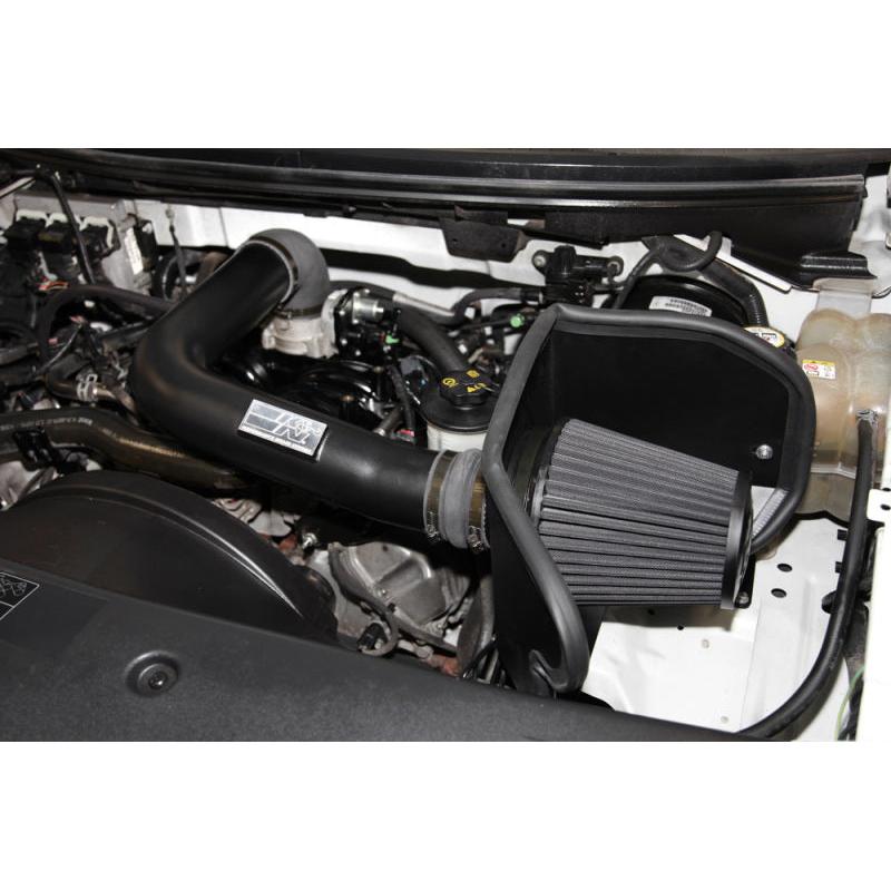 K&N 04-08 Ford F150 V8-5.4L/04-07 Ford Lobo 5.4L V8 Blackhawk Perf Intake Kit