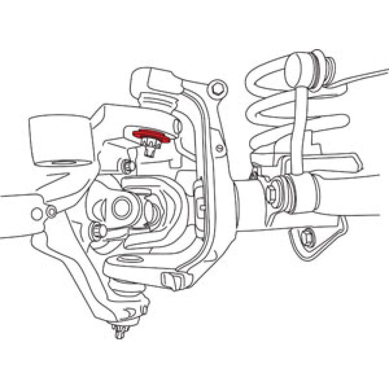 SPC Performance Jeep 0 Deg. Camber Sleeve