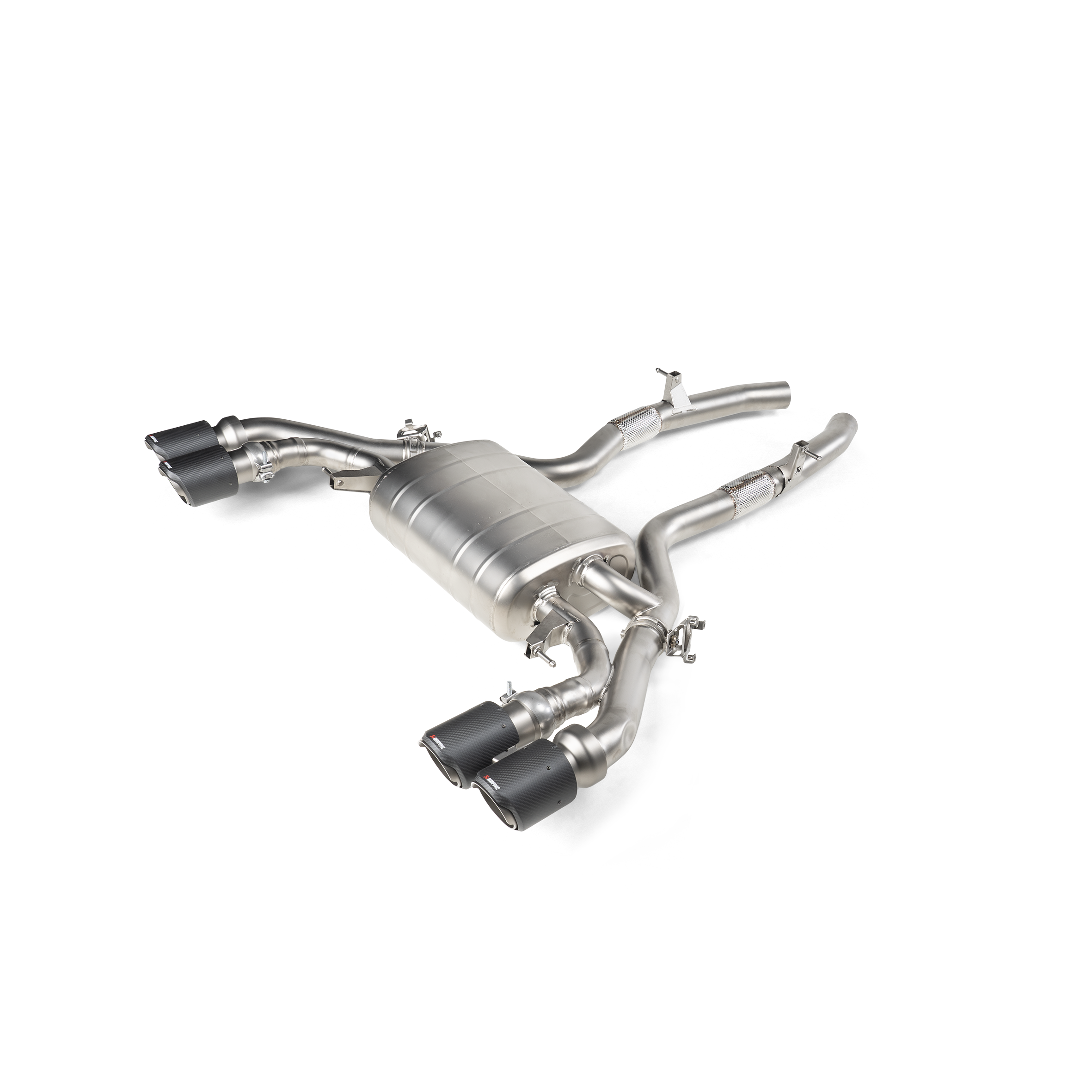 Akrapovič Slip-On Line Exhaust (Titanium) - 2020-2024 BMW X3M/X4M Competition (F97)