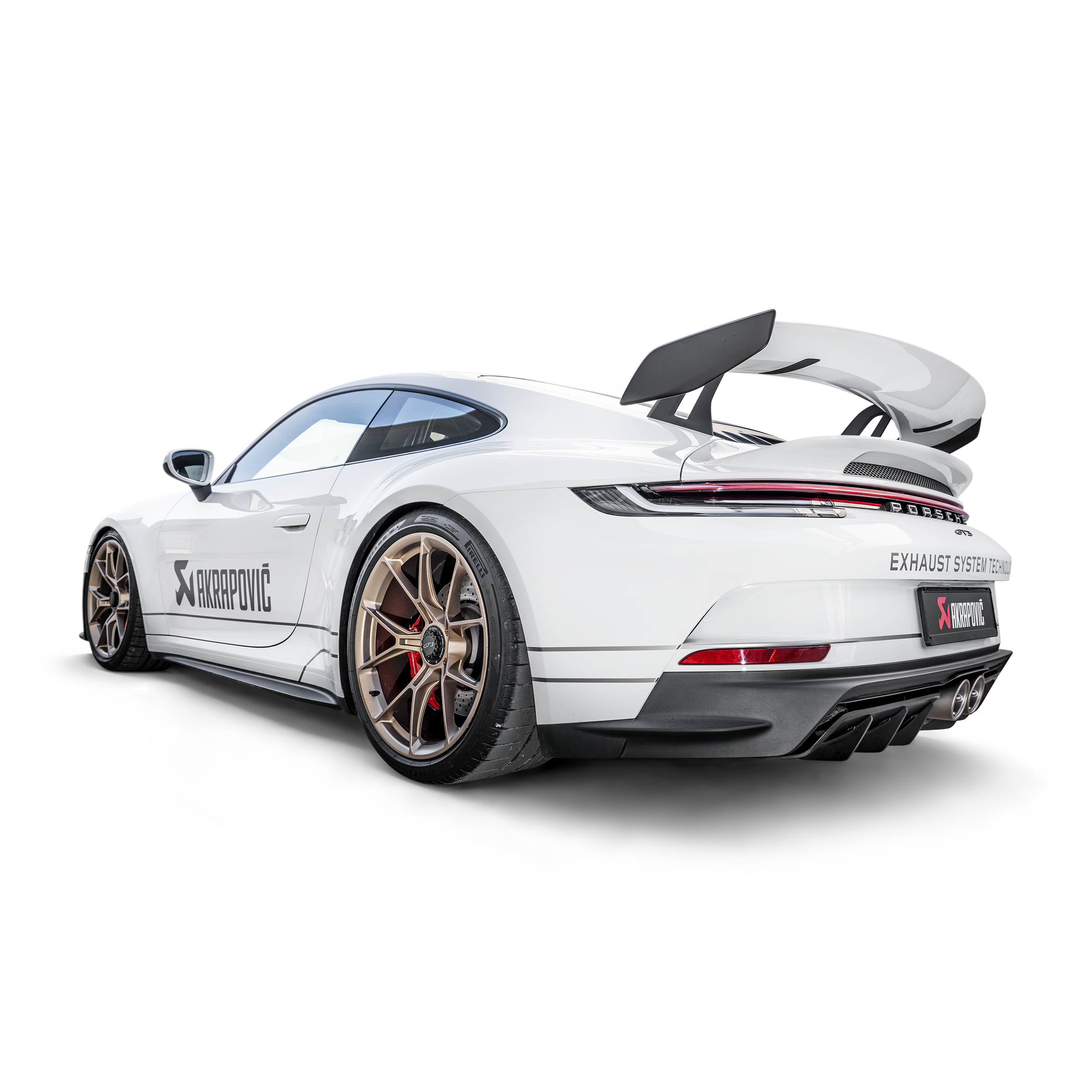 Akrapovič Evolution Header Set (Titanium) - 2022-2024 Porsche 911 GT3/GT3 Touring (992) - T1 Motorsports