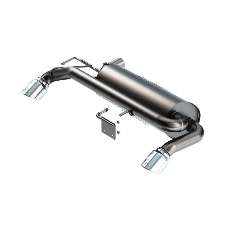 Borla ATAK Axle-Back Exhaust w/ Bright Chrome Tips - 2021-2025 Ford Bronco 2.7L V6