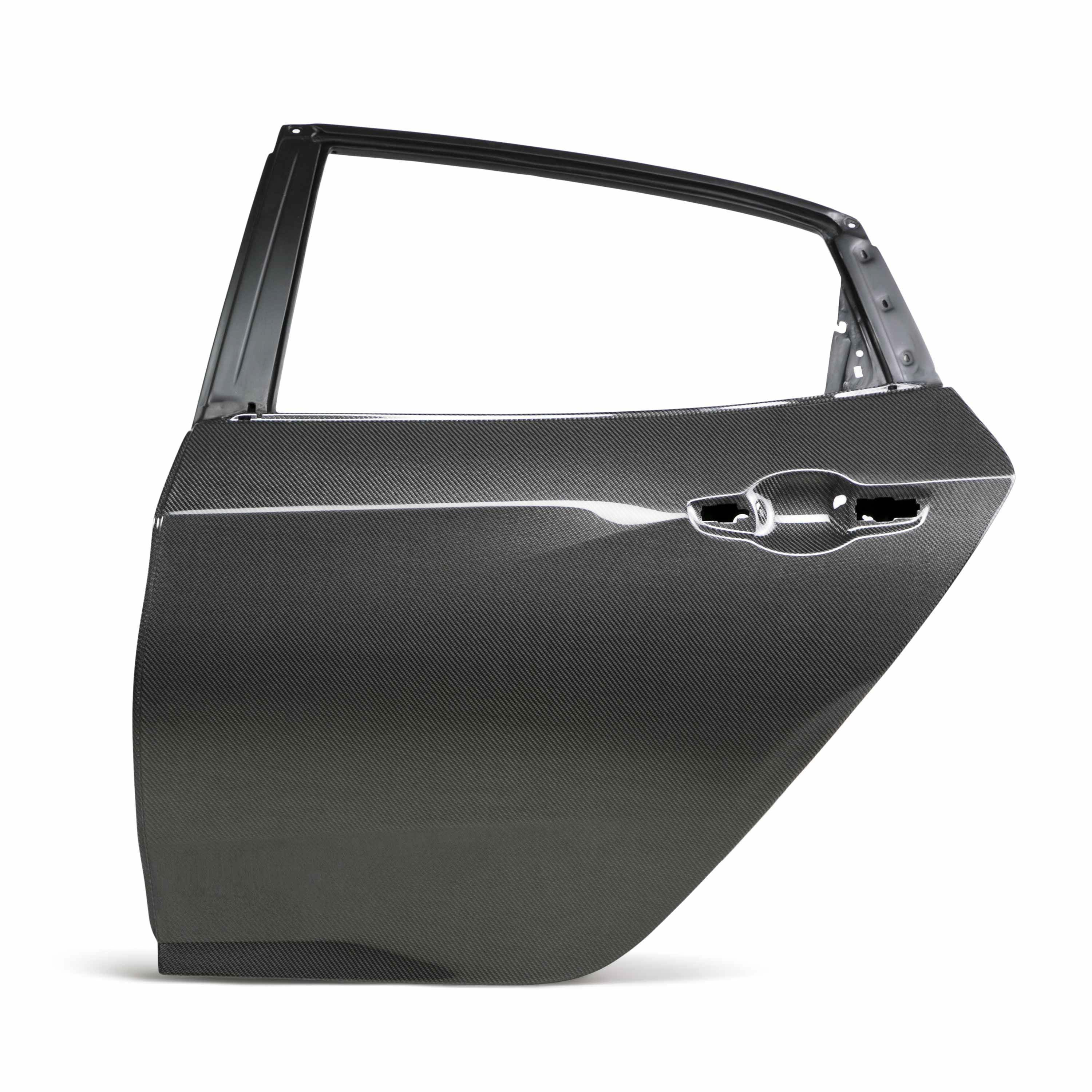 Seibon Carbon Fiber Rear Doors - 2017-2021 Honda Civic Hatchback (Rear)