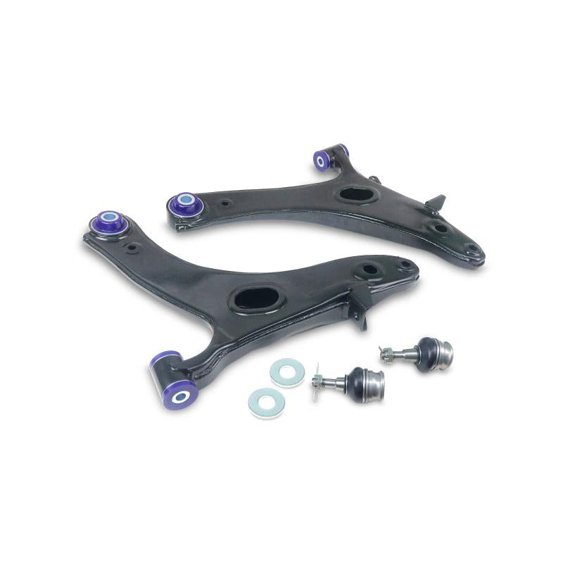 SuperPro 2013-2015 Subaru XV Crosstrek Limited Front Lower Control Arm Set w/ Bushings