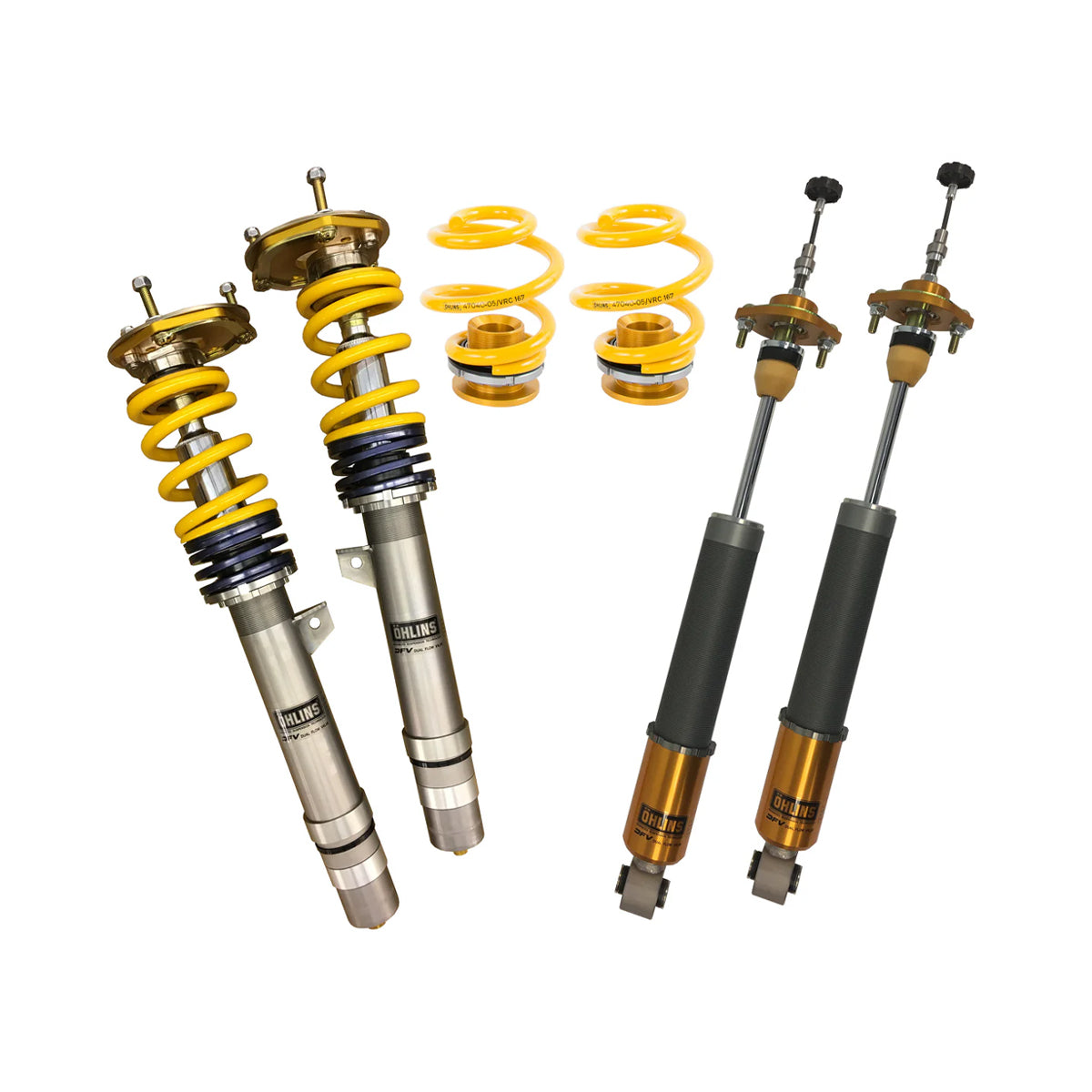 Ohlins Dedicated Track Coilover System - 1998-2004 Porsche Boxster 986 Incl. S Models