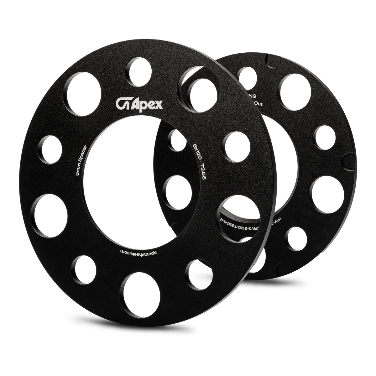 Apex Wheels Spacers - Porsche (5x130)