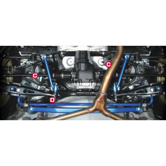 Cusco Subaru Legacy BM9 Power Brace Rear Member