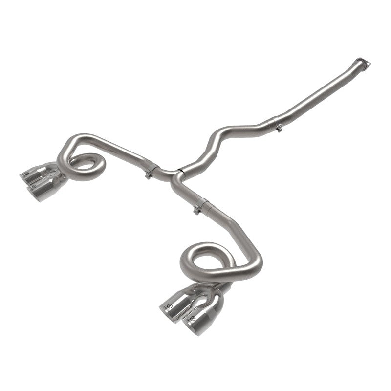 aFe POWER Takeda 3in to 2-1/2in 304 SS Cat-Back Exhaust w/ Polished Tips 22-23 Subaru WRX H4-2.4L(t) - T1 Motorsports