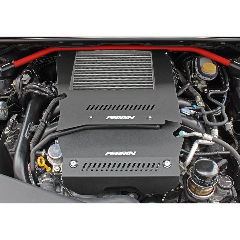 Perrin 15-16 Subaru WRX Engine Cover Kit - Black